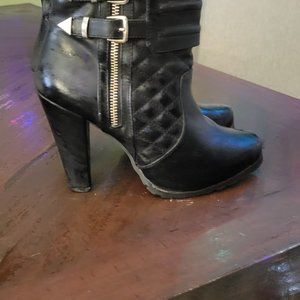 Black Leather Boots